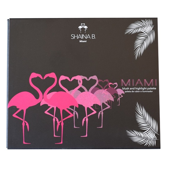 Shaina B Cosmetics Miami Mini Palette - Blush and Highlight - brand new - Picture 2 of 6